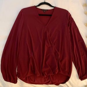 Banana Republic wrap top size small